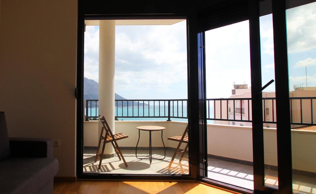 Sea View Apartment In Becici Budva Bagian luar foto