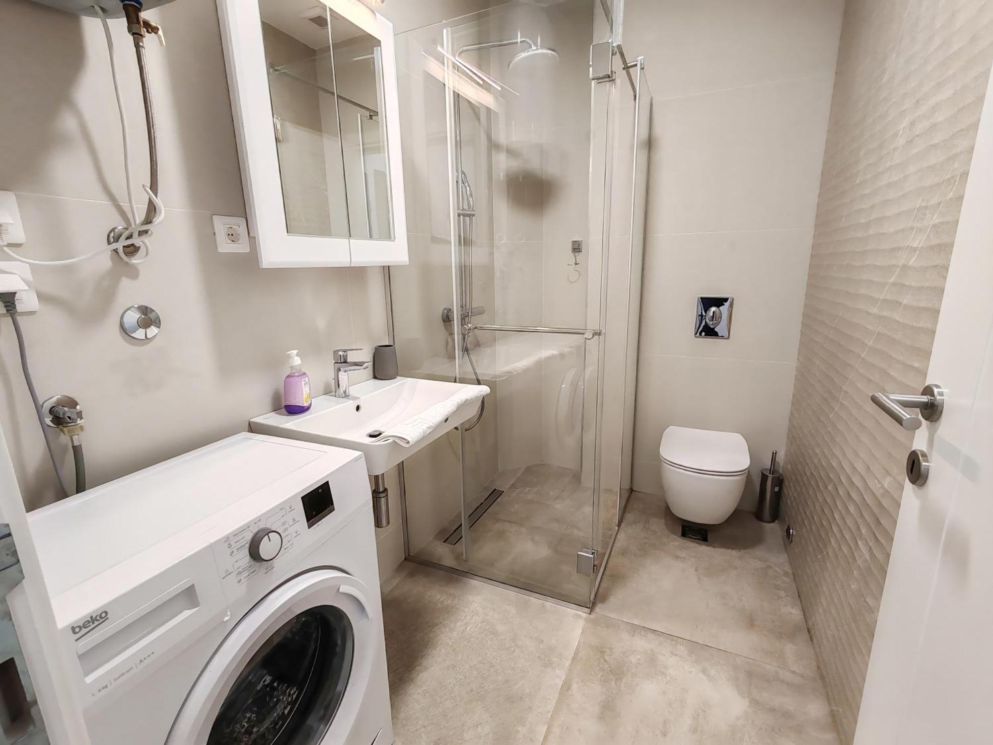 Sea View Apartment In Becici Budva Bagian luar foto
